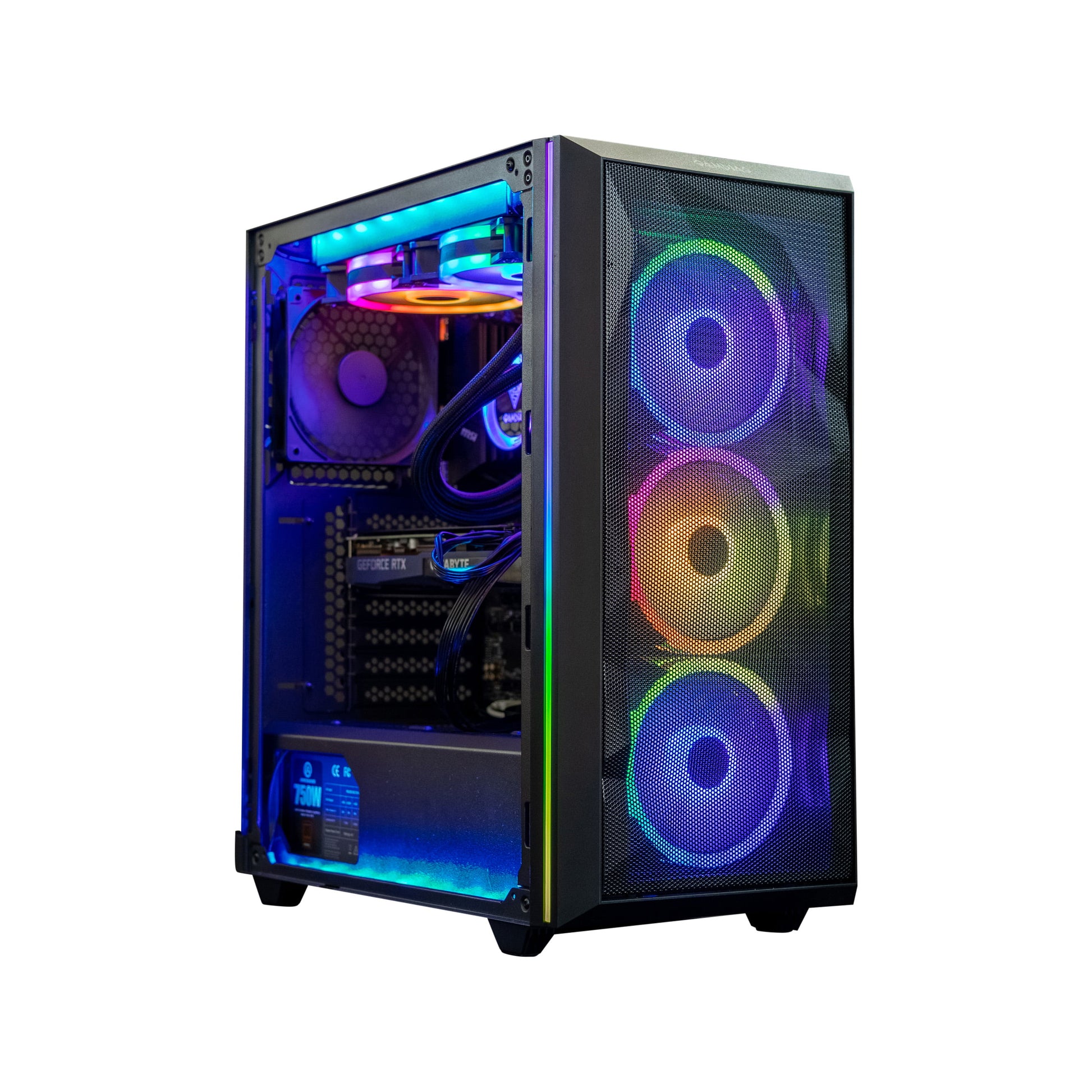 Omega 5 Gaming Desktop Computer, 12Th Gen 6-Core Intel Core I5-12600, NVIDIA Geforce RTX 3070 GPU, 16GB DDR4 RAM, 1TB Pcie Nvme SSD Storage