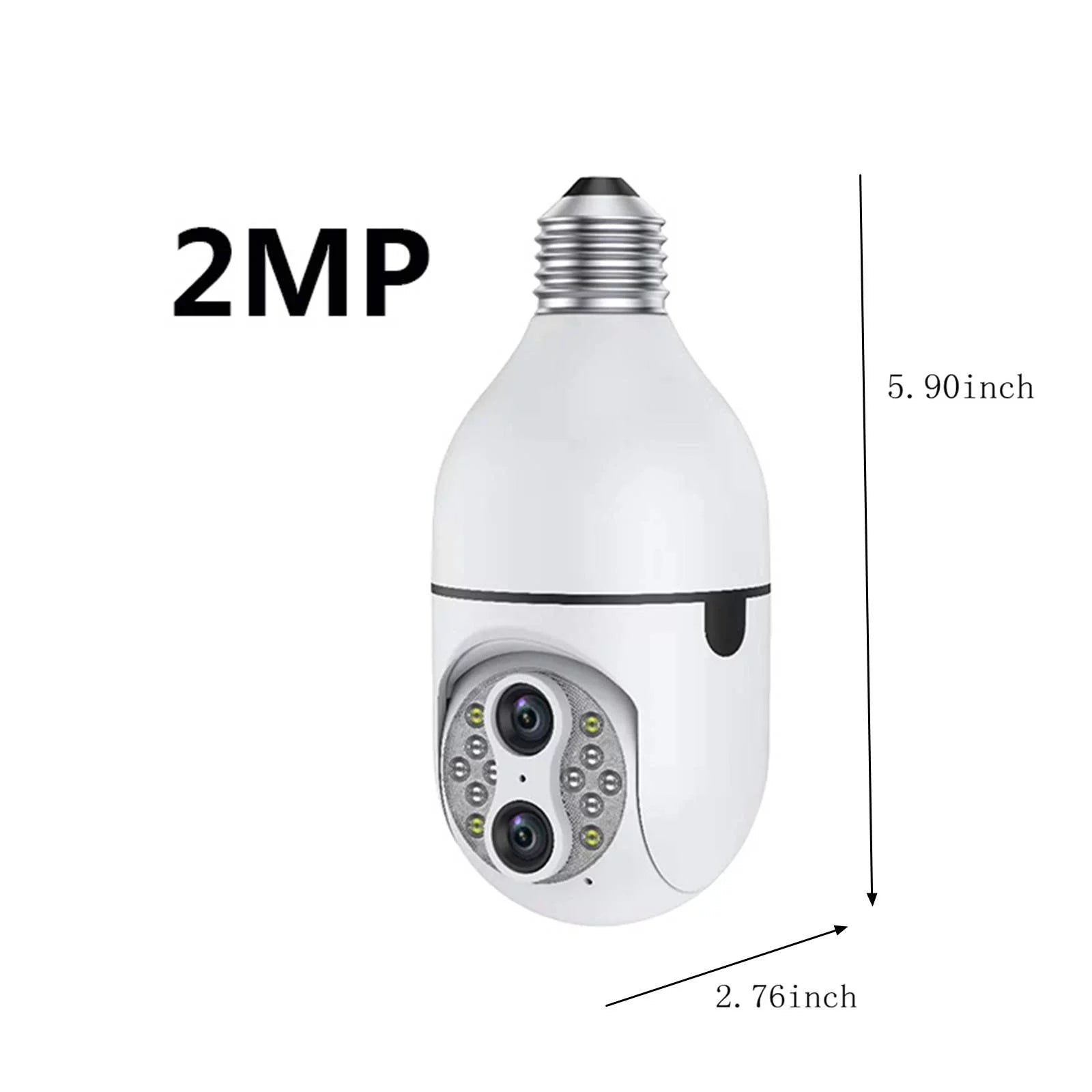 Cameras Source 10X Zoom HD 1080P with E27 Lamp Wide Voltage Adaptation 2.4G Wifi Camera