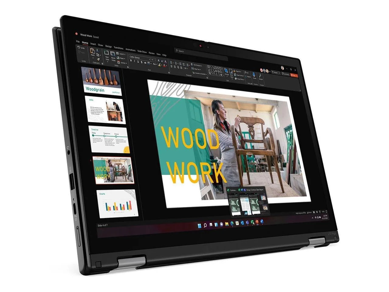 Thinkpad L13 Yoga Gen 4 21Fj002Dus 13.3" Touchscreen Convertible 2 In